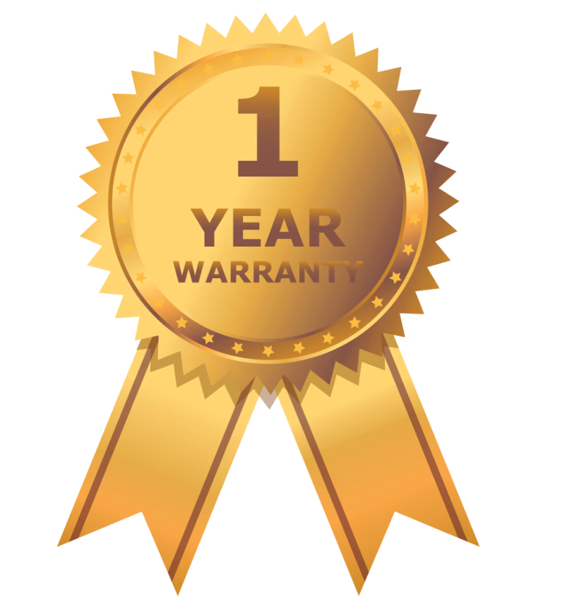 1 Year Warranty