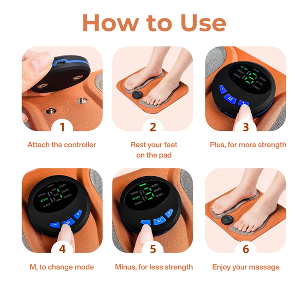 Relaxing Foot Massage Pad