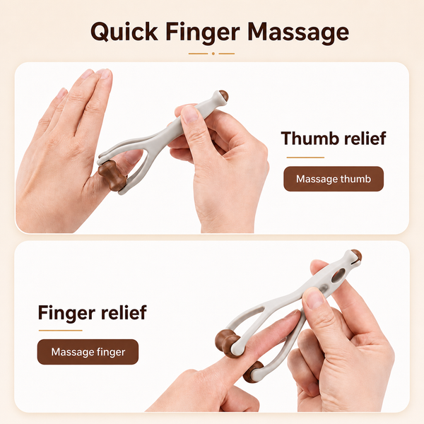 Hand Relief Massage Roller Dual Sided